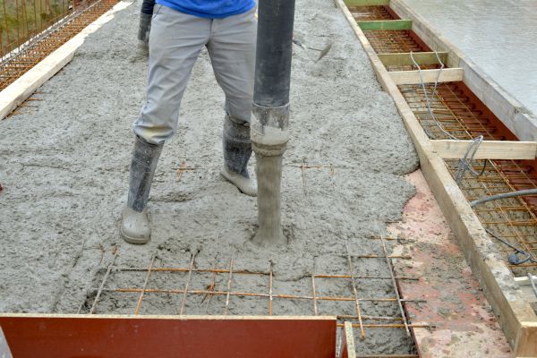 Concrete Base Construction in Pasco
