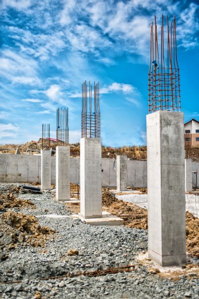 Concrete Footer Pouring in Pasco