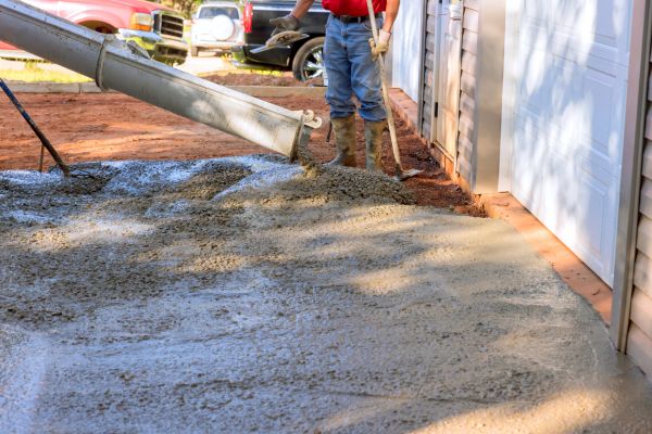 Cement Driveway Pouring in Pasco