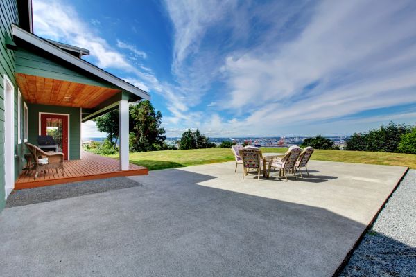Backyard Concrete Paving in Pasco
