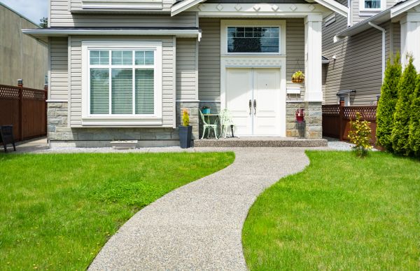 Concrete Path Construction in Pasco