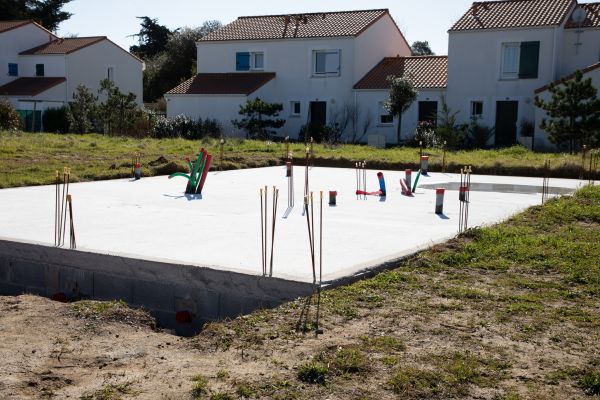 Residential Slab Construction in Pasco
