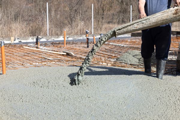 Pole Barn Slab Pouring in Pasco