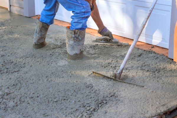Driveway Slab Construction in Pasco
