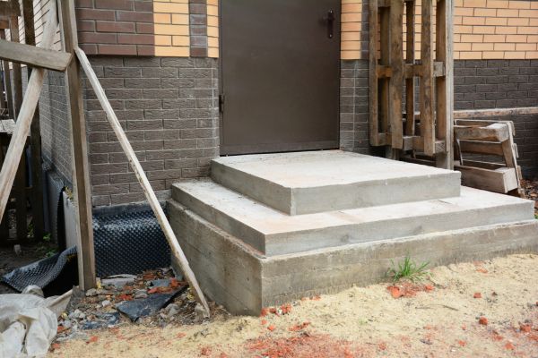 Cement Steps Construction in Pasco