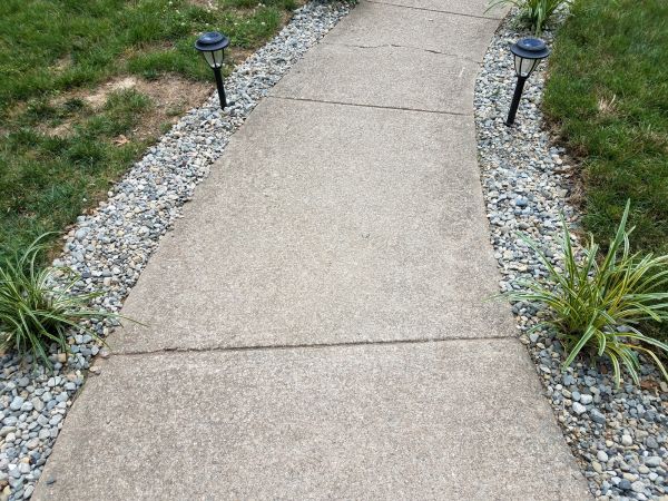 Cement Path Construction in Pasco
