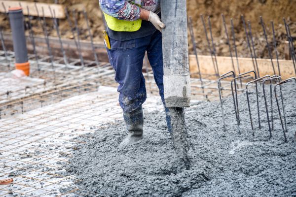 Cabin Foundation Pouring in Pasco