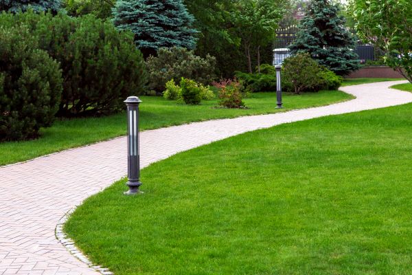 Backyard Sidewalk Installation in Pasco